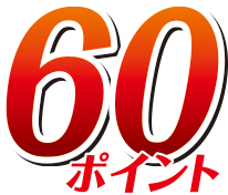 60ポイント